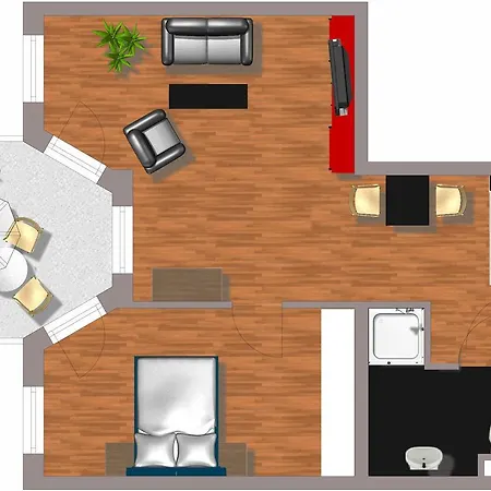 Апартаменты Freiburg_design_appartement 1